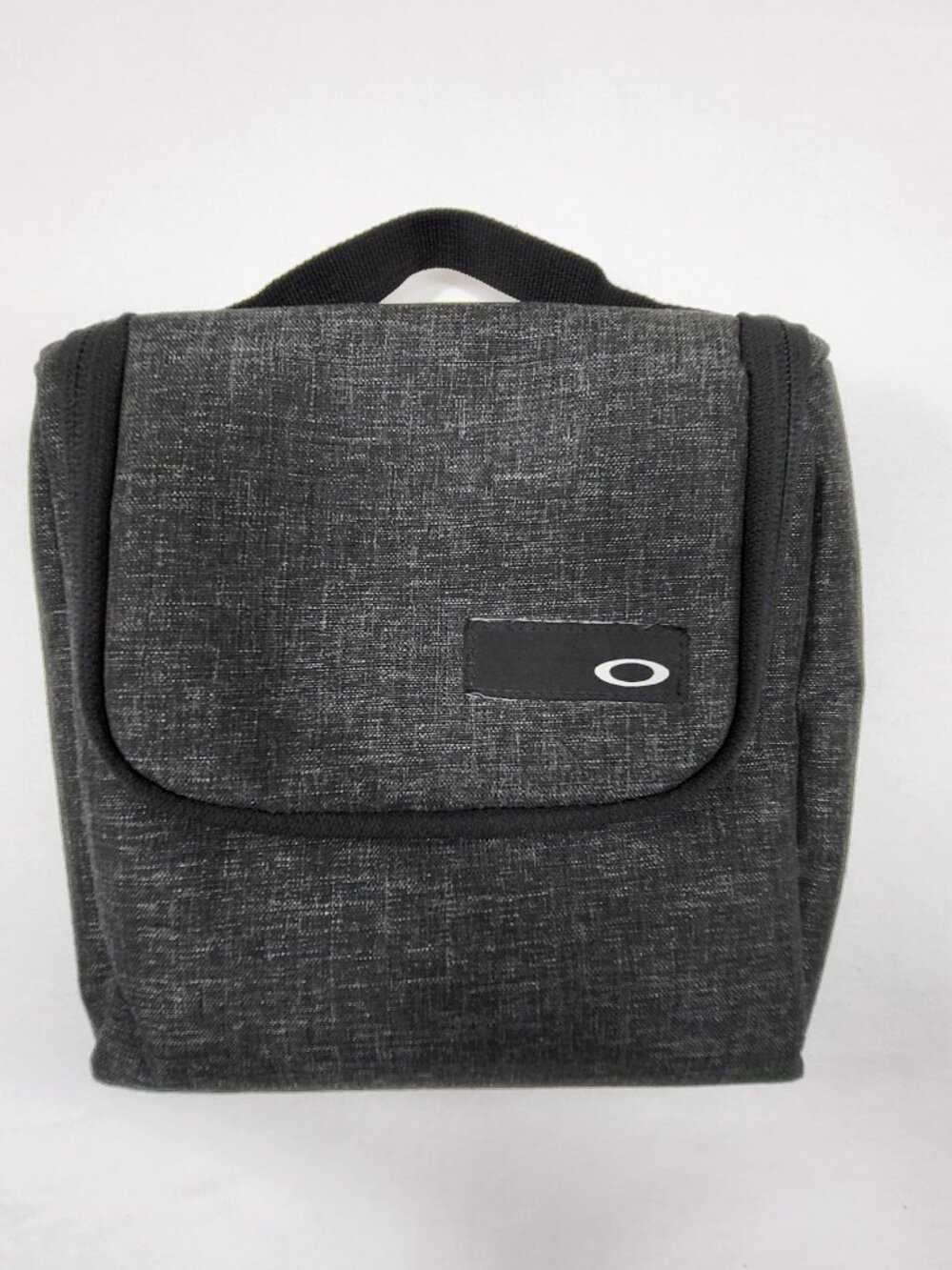 Oakley Charcoal Gray Heathered Travel Toiletry Wash Bag Kit Case organizer